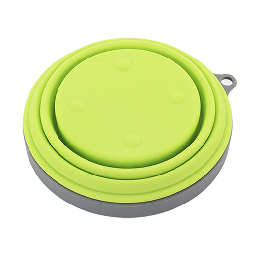 Green Collapsible Expandable Bowl Assorted SIZES Camping Hiking Tools
