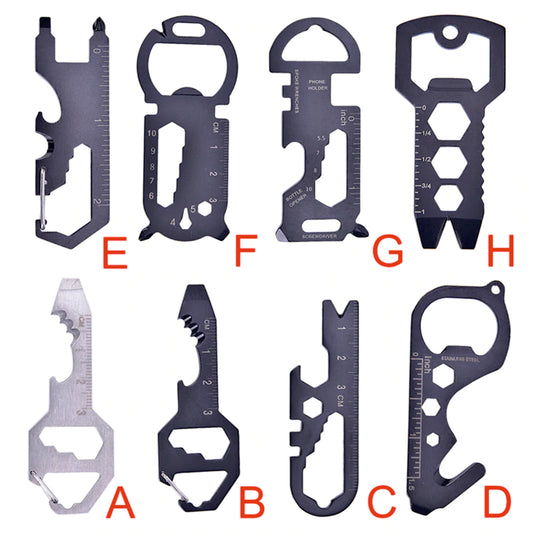 EDC Assorted designs Multitool Key ring Keyring tools