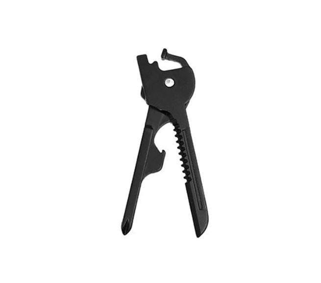 EDC Key shape pocket Multipurpose Tool Opener keychain Emergency Camping Travel