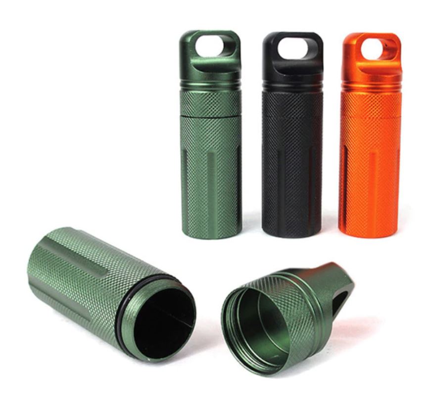 EDC Travel Camping Aluminium Waterproof container