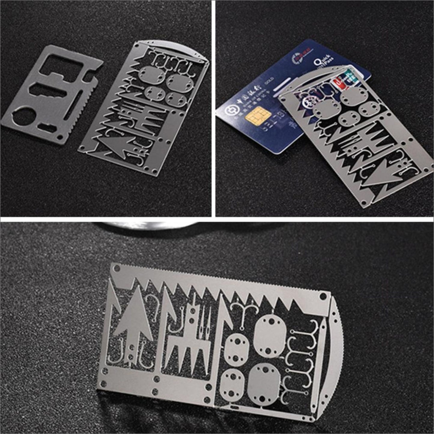 EDC 22 in 1 Survival Tactical Hunting Pocket Card