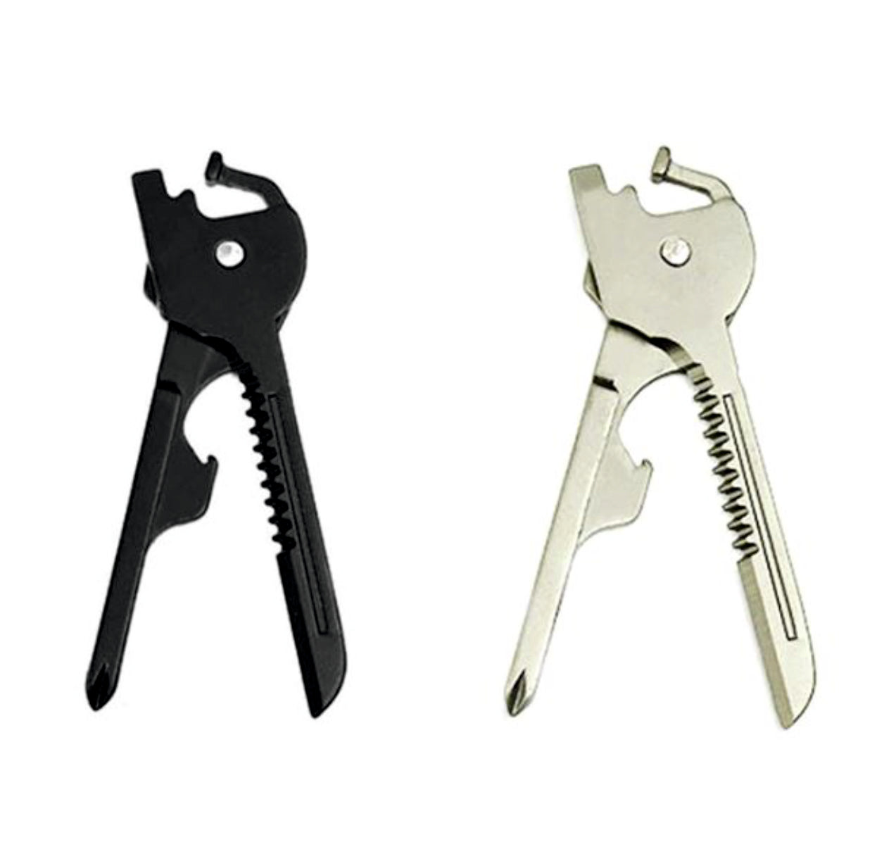 EDC Key shape pocket Multipurpose Tool Opener keychain Emergency Camping Travel