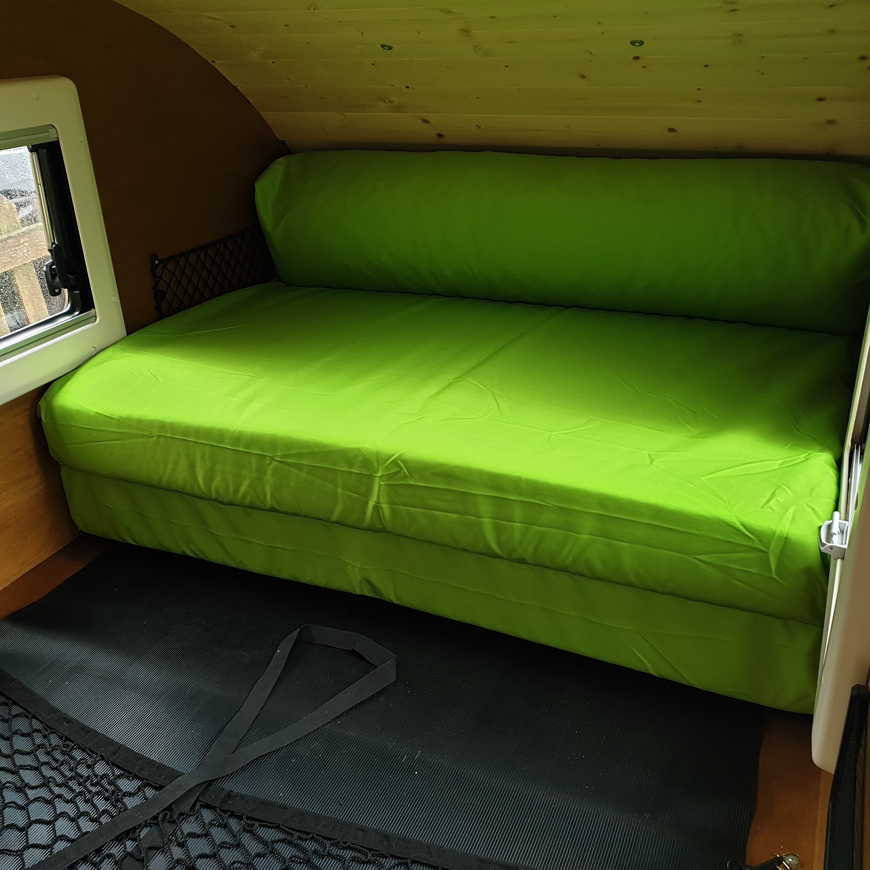 Fold down couch on sale bed for trailer