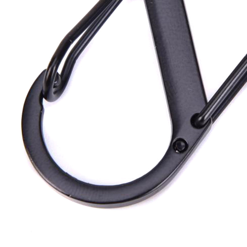 EDC S Shape Carabiner Stainless Steel Key Ring