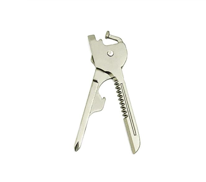 EDC Key shape pocket Multipurpose Tool Opener keychain Emergency Camping Travel