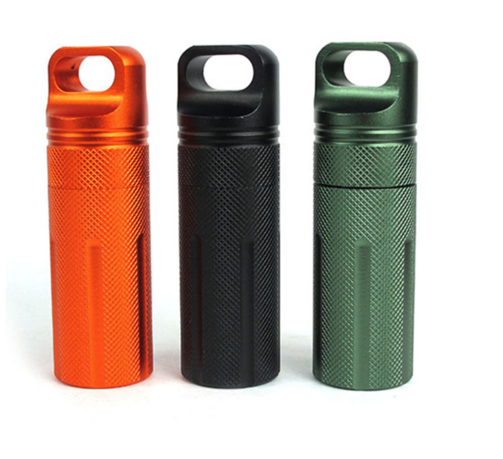 EDC Travel Camping Aluminium Waterproof container