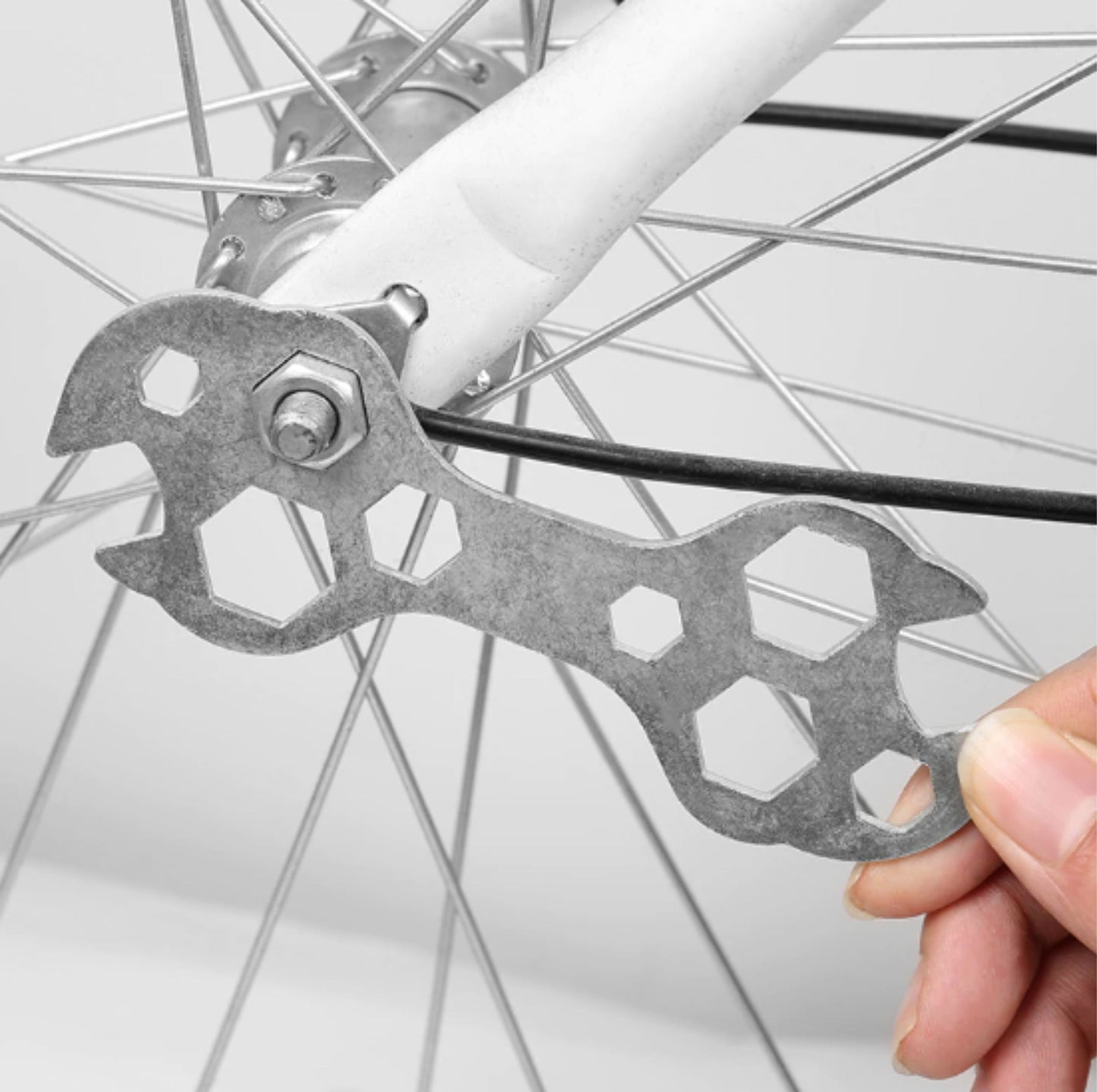 EDC Portable Multi-functional Spanner Wrench Bicycle Repair Tools