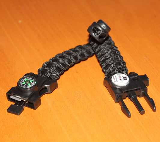 Paracord Survival Bracelet Compass