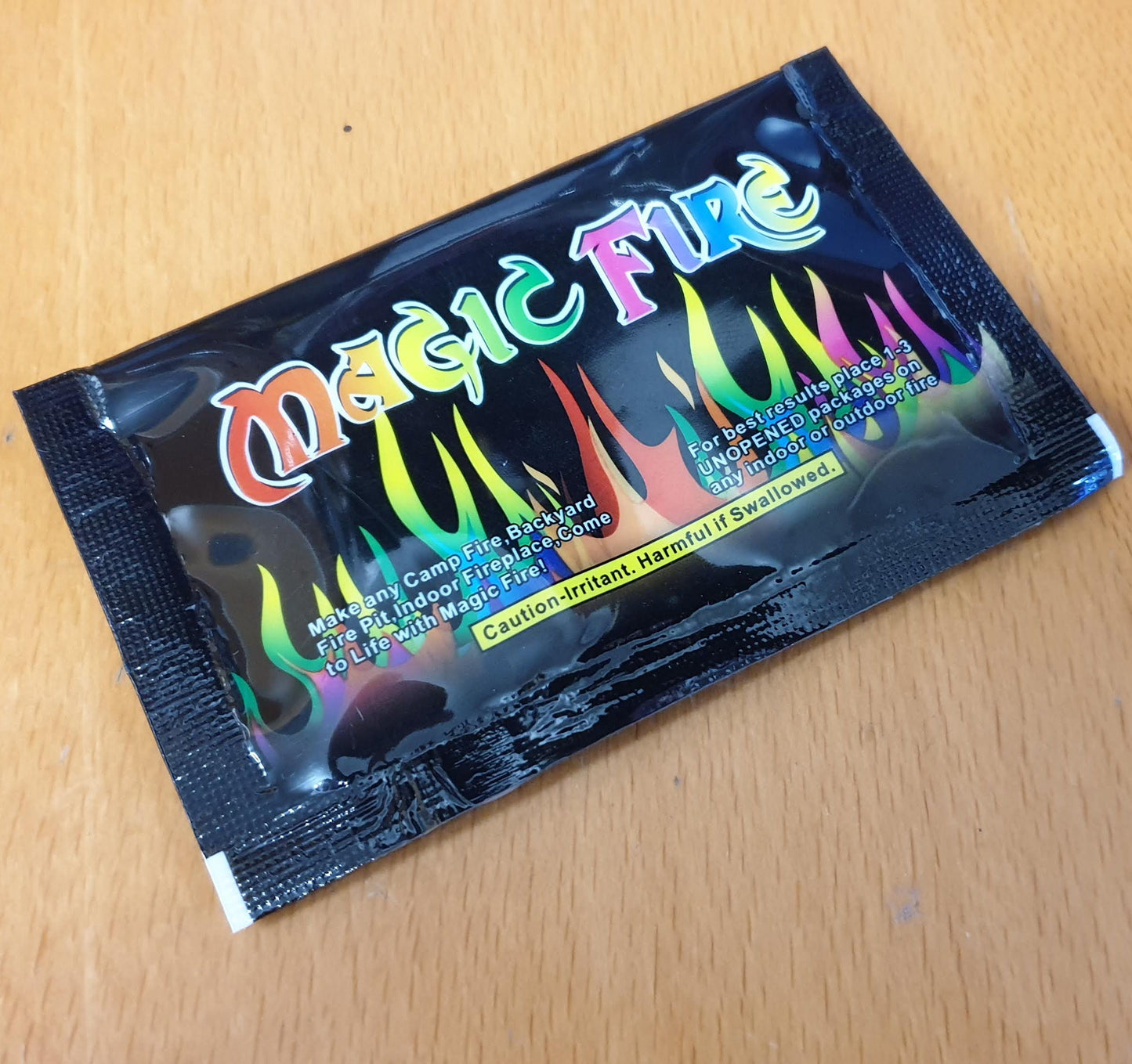 Mystical Fire Magic Tricks Coloured Flames Bonfire 15g Sachets