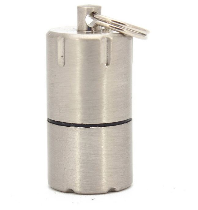 EDC Micro Mini Fire Lighter Keyring Survival Emergency Camping Hiking Tools